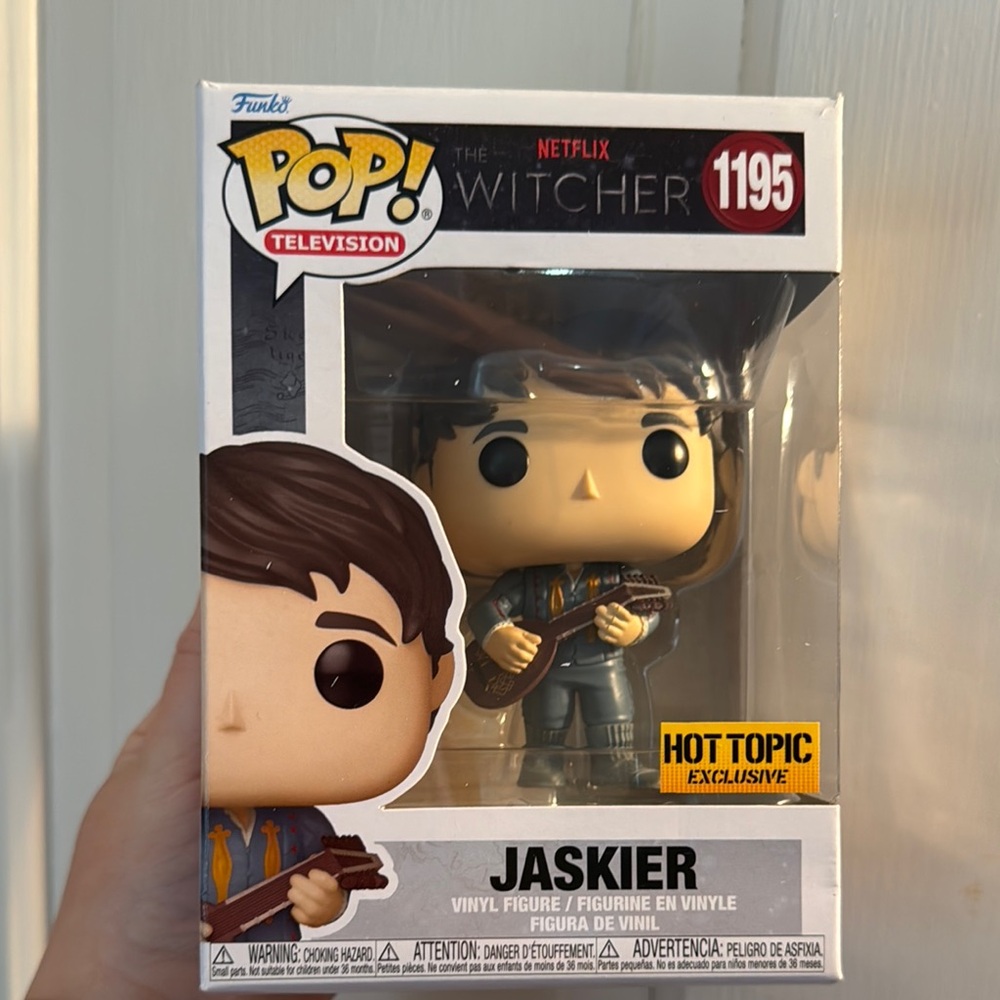 Funko POP! Television Netflix The Witcher 1195 Jaskier Hot Topic Exclusive